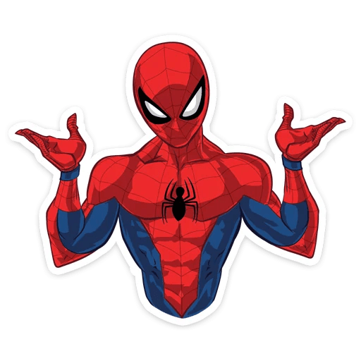 Spiderman sticker